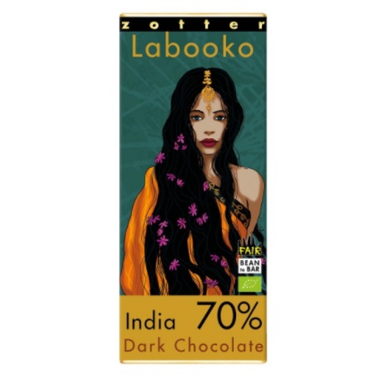 Zotter Labooko India, 70% Zotter Labooko India, 70%